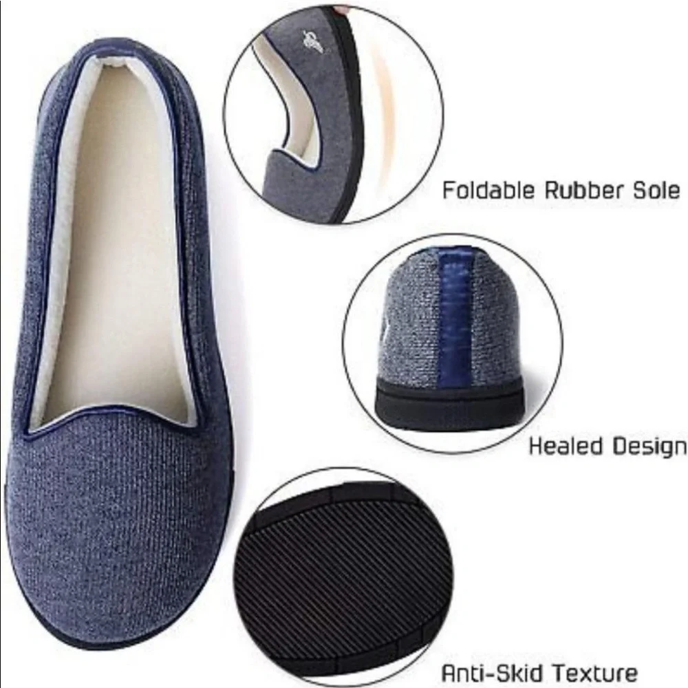 Women’s Wishcotton Light Breathable
Slippers With Nonslip Sole NWT Size 8 - Picture 3 of 10